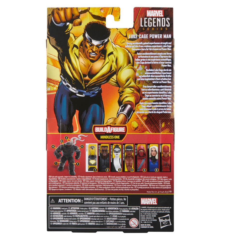 Imagen 8 de Figura Luke Cage Power Man Knights Legends Series Marvel 15Cm