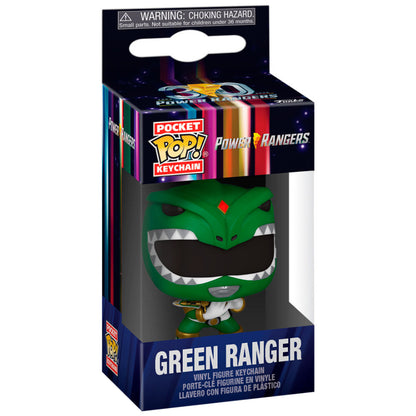 Imagen 2 de Llavero Pocket Pop Power Rangers 30Th Anniversary Green Ranger