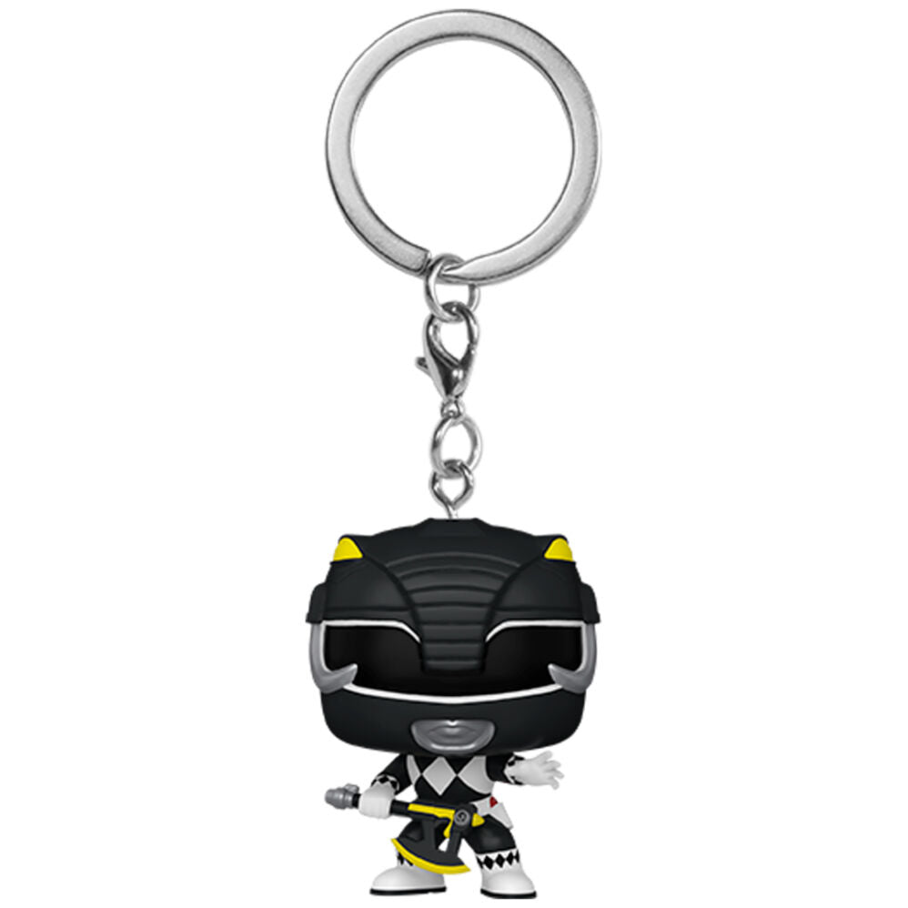 Imagen 1 de Llavero Pocket Pop Power Rangers 30Th Anniversary Black Ranger