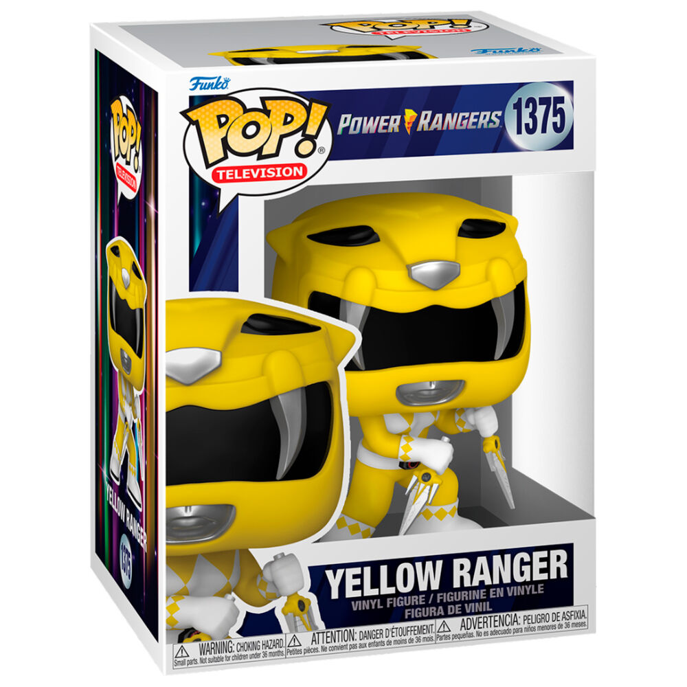 Imagen 2 de Figura Pop Power Rangers 30Th Anniversary Yellow Ranger