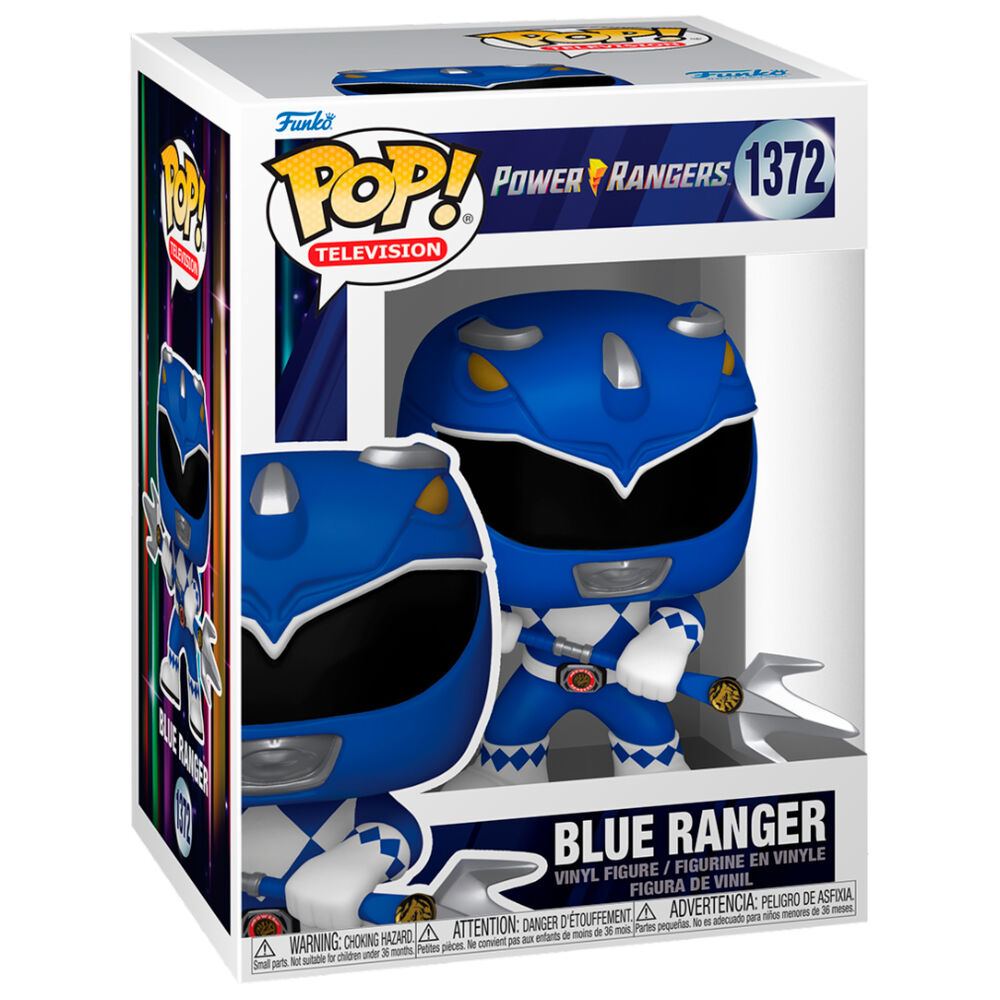 Imagen 2 de Figura Pop Power Rangers 30Th Anniversary Blue Ranger