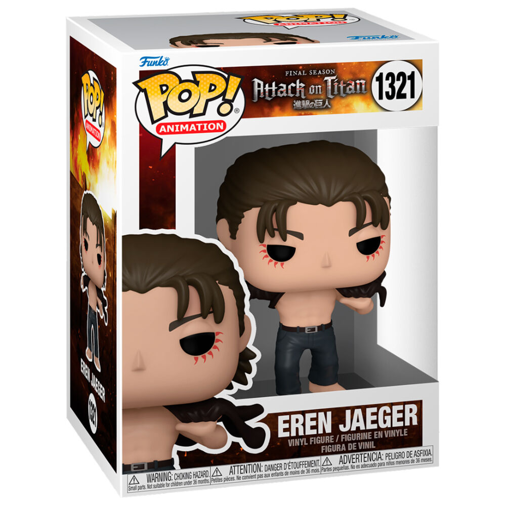 Imagen de Figura Pop Attack On Titan Eren Jeager parte de nuestra colección en Espadas y más, sitio oficial.