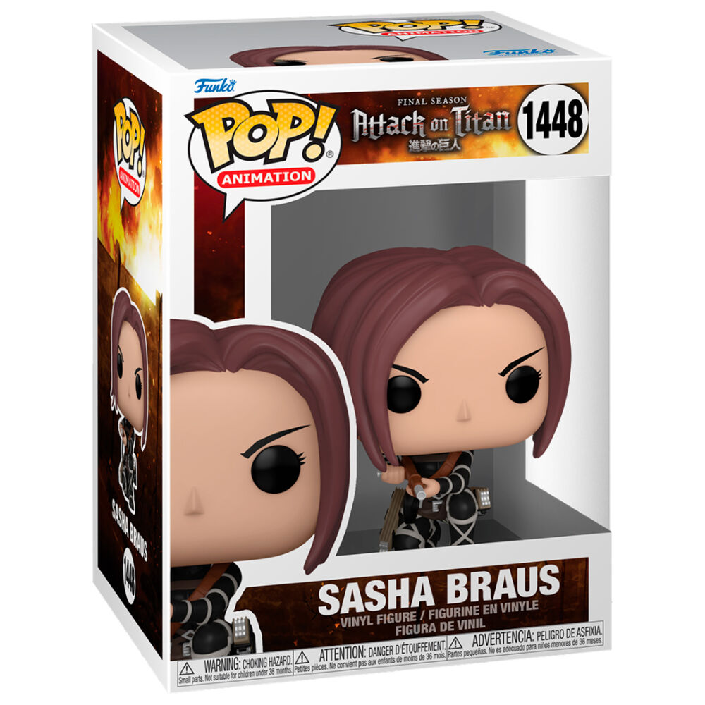 Imagen 2 de Figura Pop Attack On Titan Sasha Braus