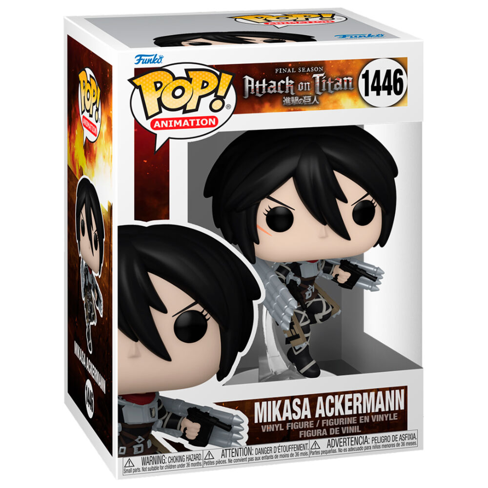 Imagen 2 de Figura Pop Attack On Titan Mikasa Ackermann