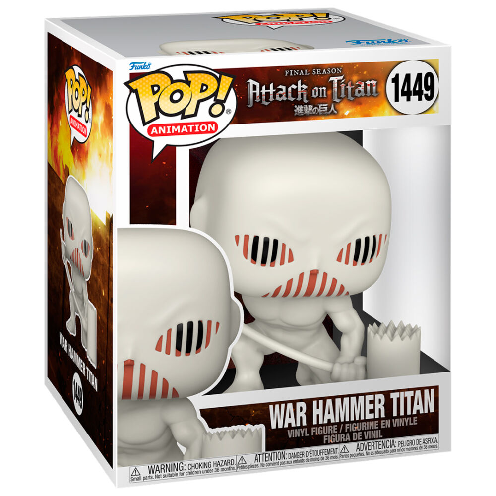 Imagen 2 de Figura Pop Super Attack On Titan War Hammer Titan 15Cm