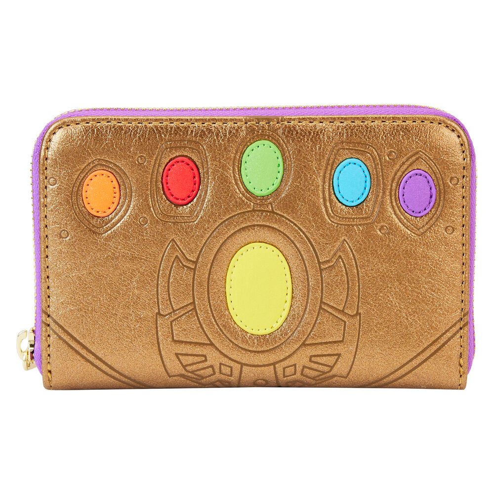 Imagen 1 de Cartera Guantelete Thanos Marvel Loungefly