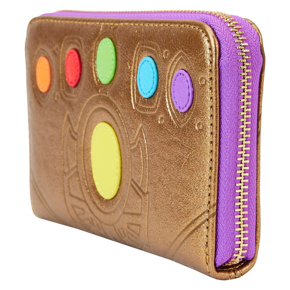 Imagen 2 de Cartera Guantelete Thanos Marvel Loungefly