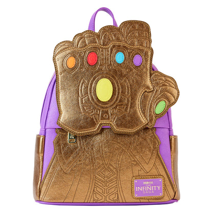 Imagen 2 de Mochila Guantelete Thanos Marvel Loungefly 26Cm