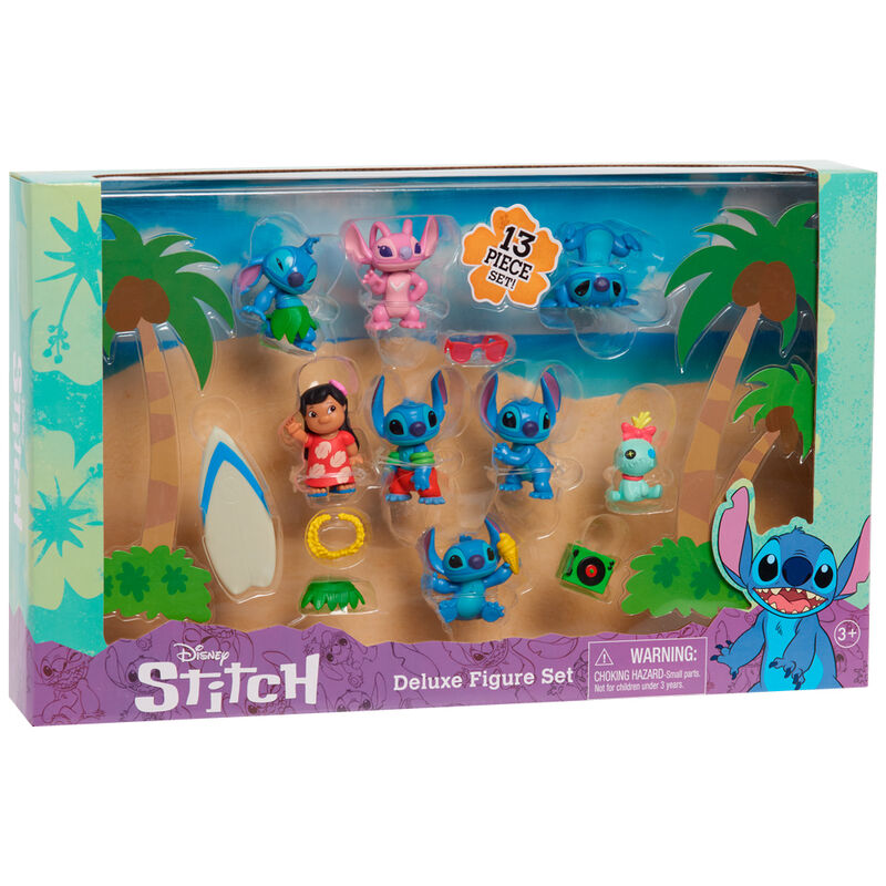 Imagen 1 de Blister Figuras Stitch Disney 6Cm