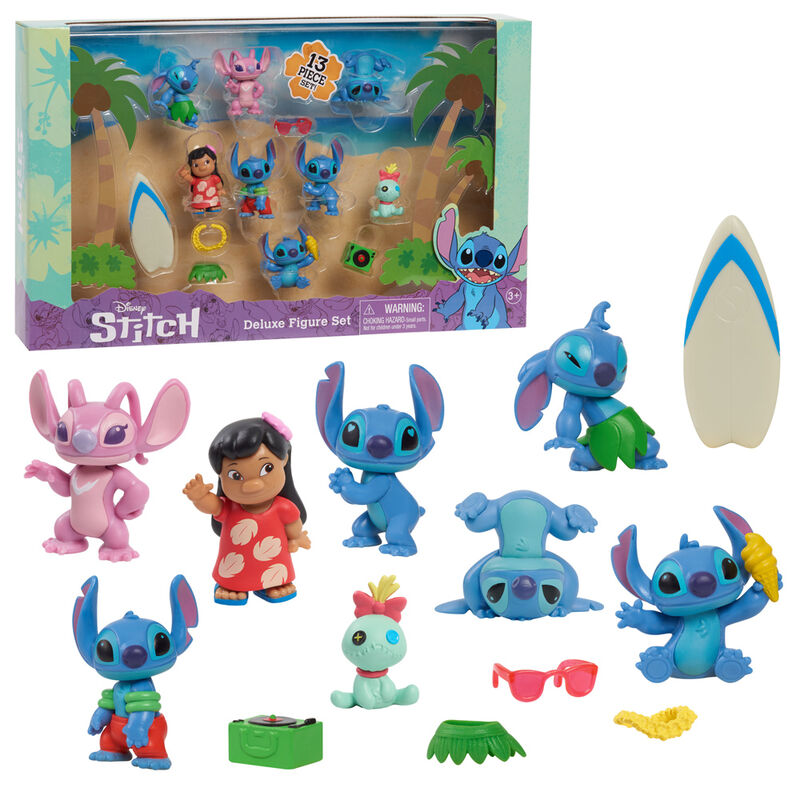 Imagen 2 de Blister Figuras Stitch Disney 6Cm