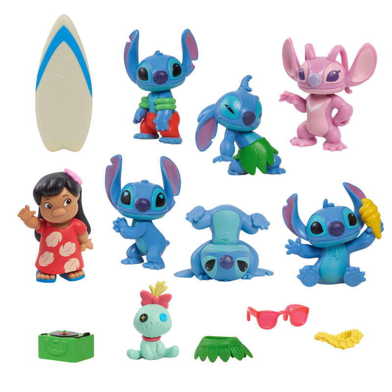 Imagen 3 de Blister Figuras Stitch Disney 6Cm