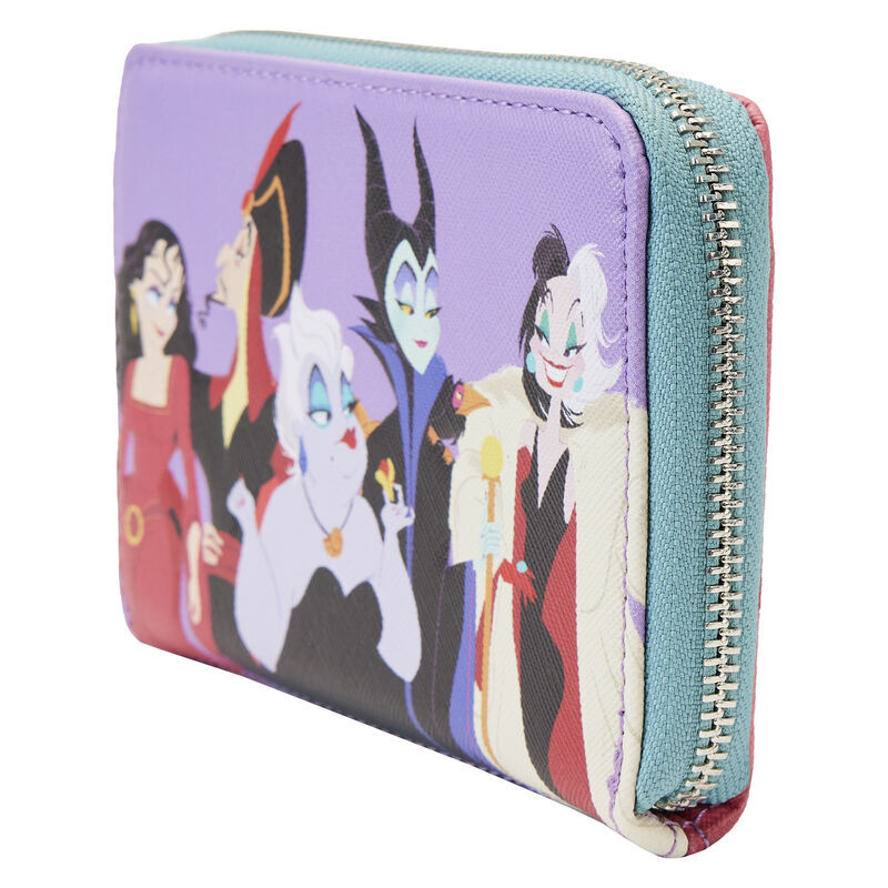 Imagen 1 de Cartera Color Block Villanos Disney Loungefly