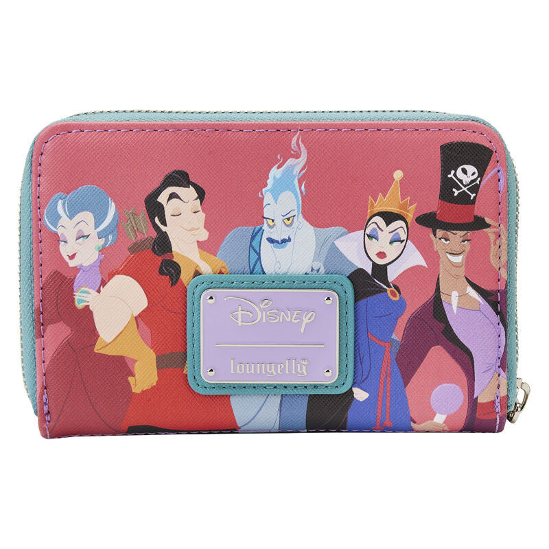 Imagen 3 de Cartera Color Block Villanos Disney Loungefly