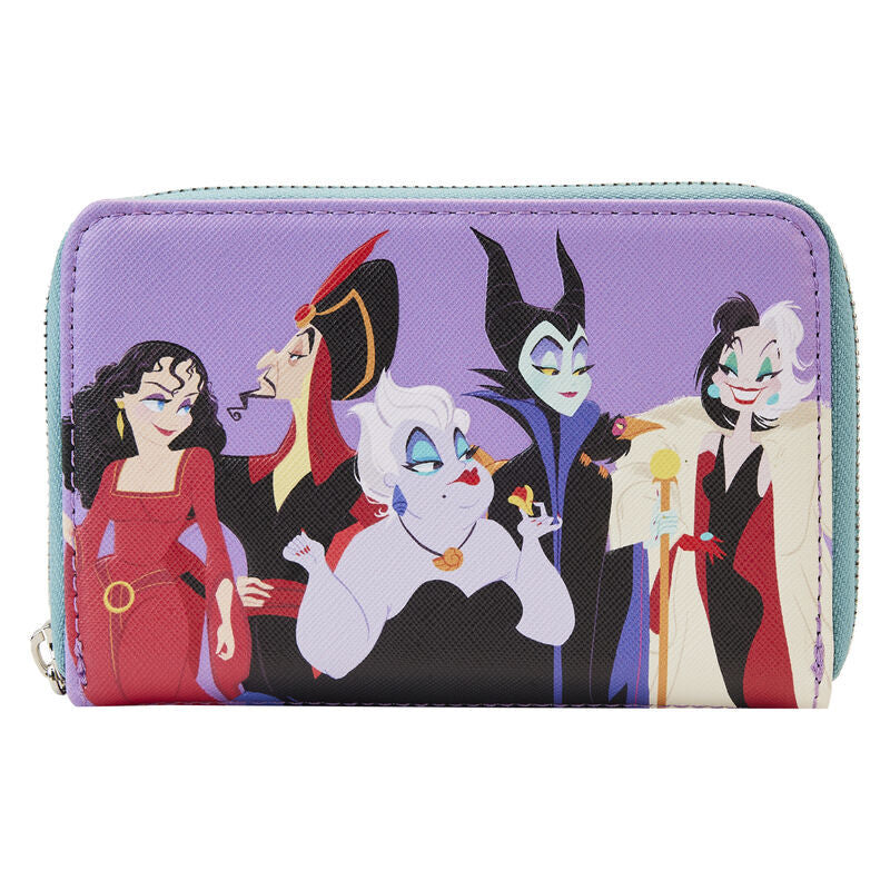 Imagen 4 de Cartera Color Block Villanos Disney Loungefly