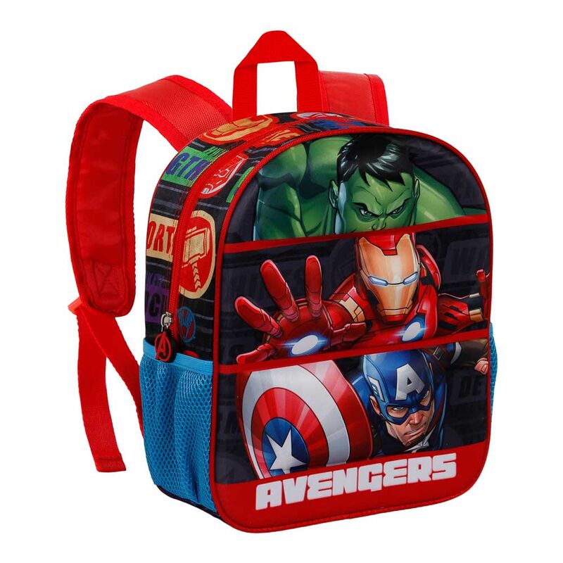 Imagen 2 de Mochila 3D Union Los Vengadores Avengers Marvel 31Cm