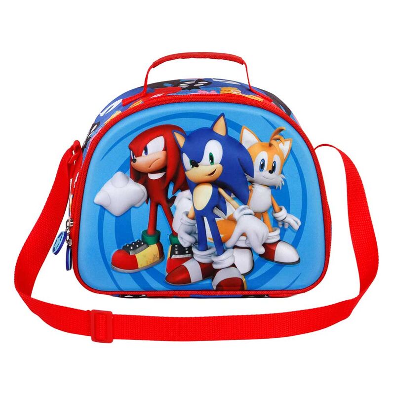 Imagen 2 de Bolsa Portameriendas 3D Friends Sonic The Hedgehog