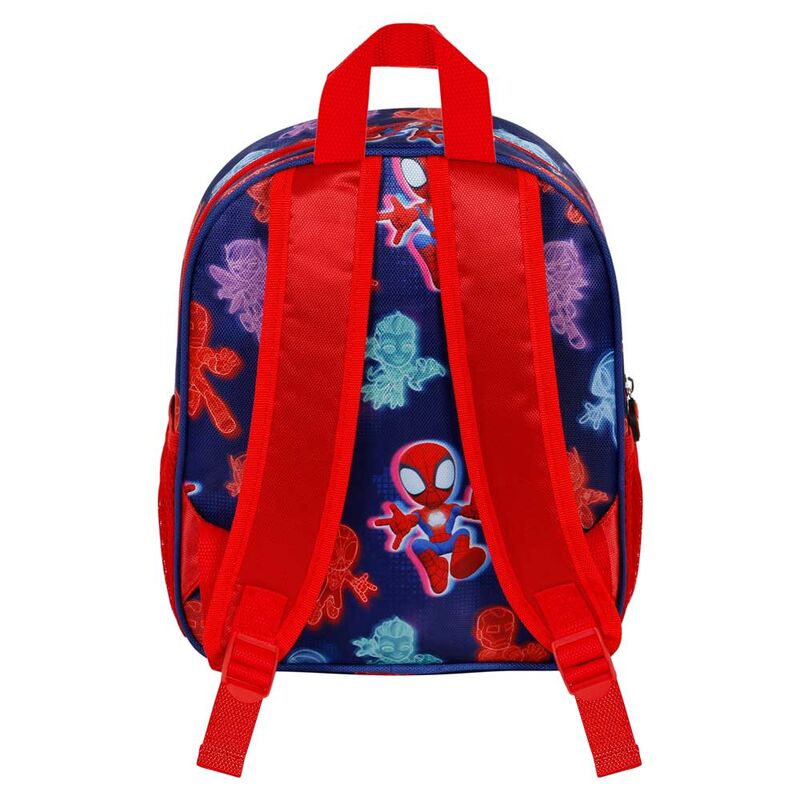 Imagen 1 de Mochila 3D Glow Spiderman Marvel 31Cm