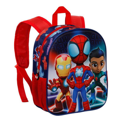 Imagen 2 de Mochila 3D Glow Spiderman Marvel 31Cm