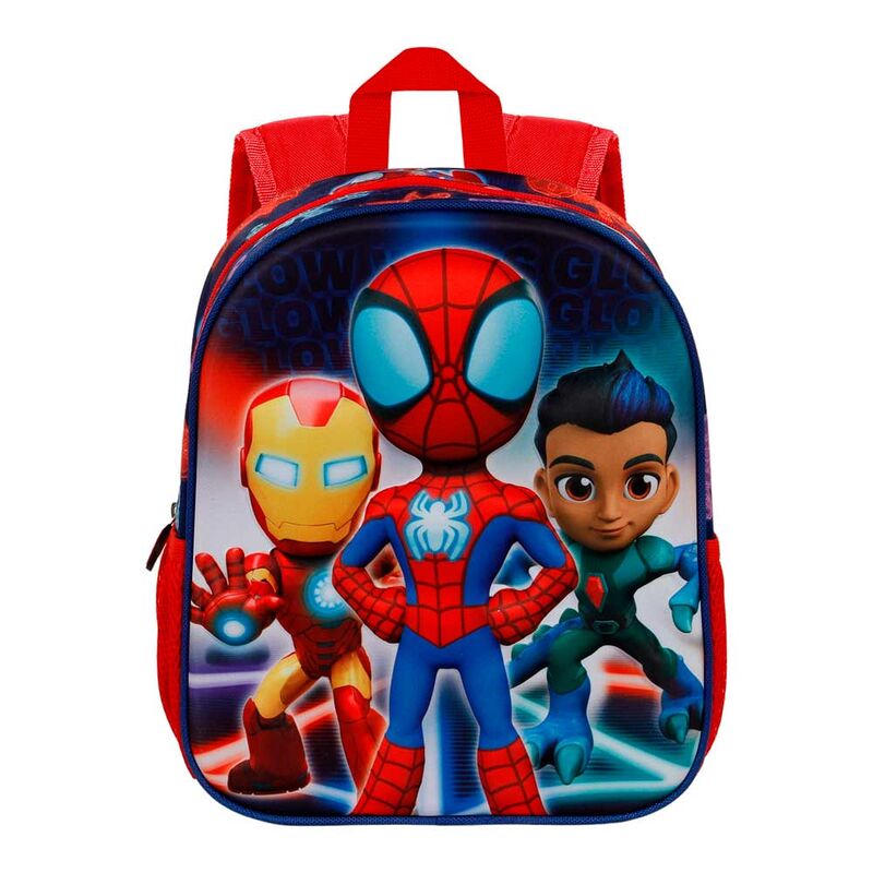 Imagen 3 de Mochila 3D Glow Spiderman Marvel 31Cm