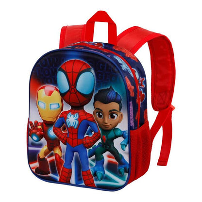 Imagen 4 de Mochila 3D Glow Spiderman Marvel 31Cm