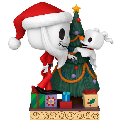 Imagen 2 de Figura Pop Deluxe Disney Pesadilla Antes De Navidad 30Th Anniversary Jack Skellington And Zero