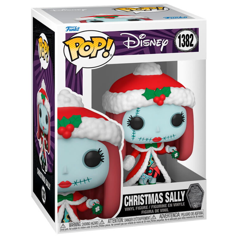 Imagen 2 de Figura Pop Disney Pesadilla Antes De Navidad 30Th Anniversary Christmas Sally