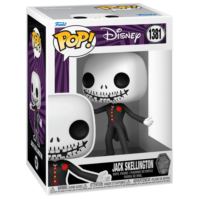 Imagen 2 de Figura Pop Disney Pesadilla Antes De Navidad 30Th Anniversary Jack Skellington