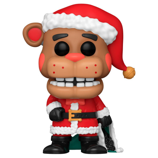 Imagen de Figura Pop Five Nights At Freddys Holiday Santa Freddy parte de nuestra colección en Espadas y más, sitio oficial.