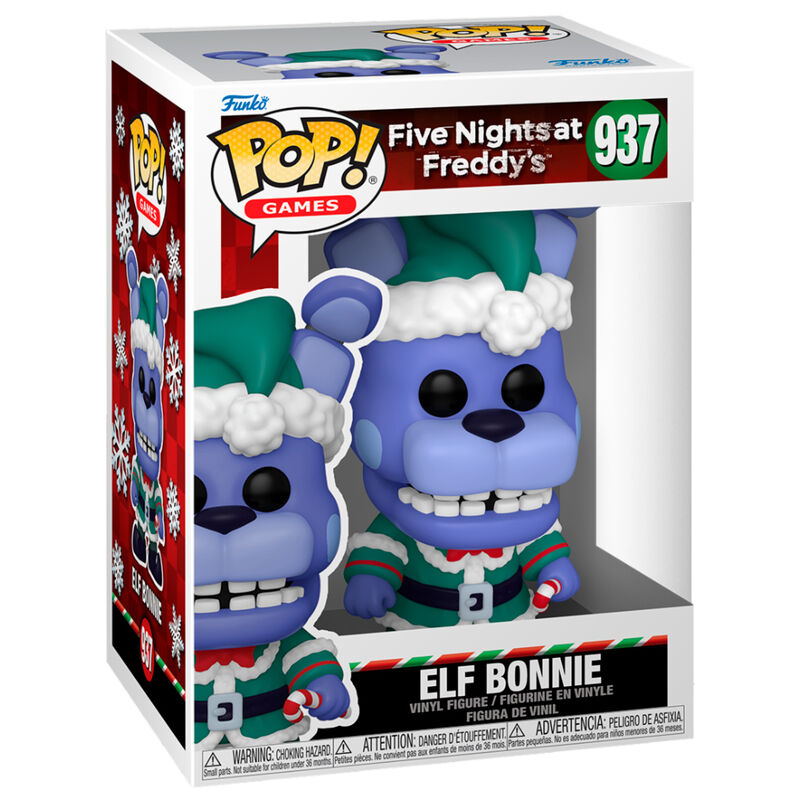 Imagen 1 de Figura Pop Five Nights At Freddys Holiday Elf Bonnie