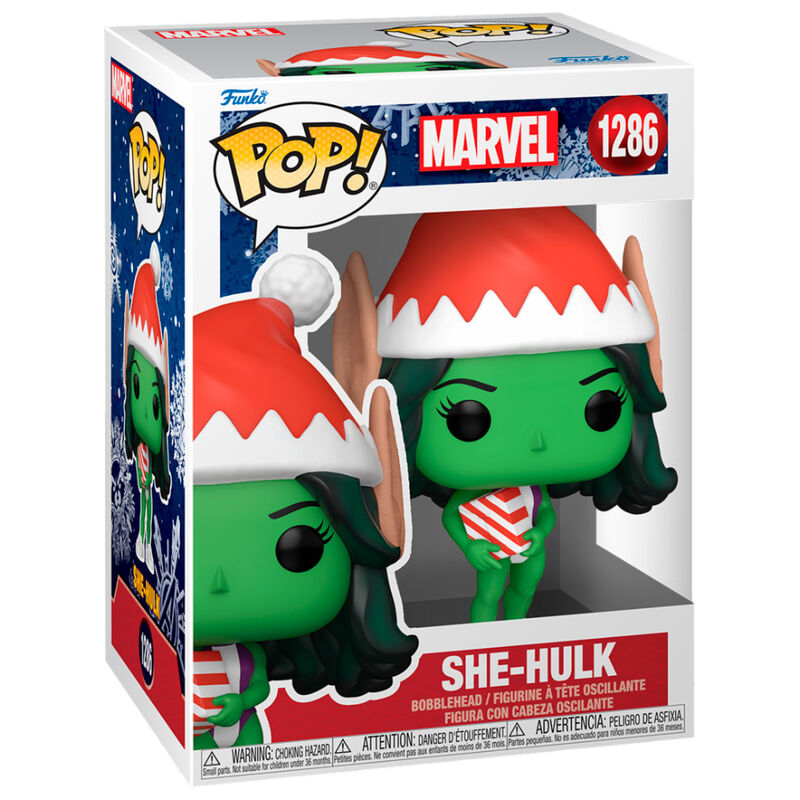 Imagen 2 de Figura Pop Marvel Holiday She-Hulk