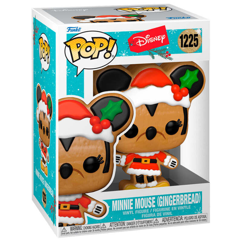 Imagen 2 de Figura Pop Disney Holiday Minnie Mouse Gingerbread