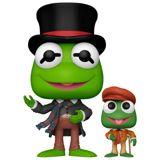 Imagen 1 de Figura Pop Disney The Muppet Christmas Carol Bob Cratchit With Tiny Tim