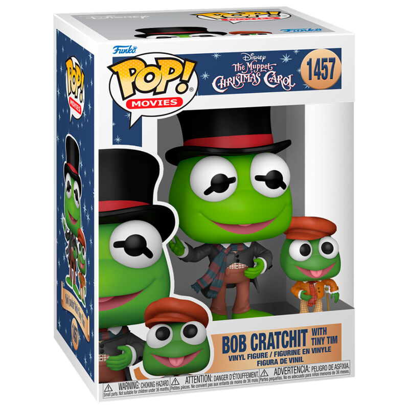 Imagen 2 de Figura Pop Disney The Muppet Christmas Carol Bob Cratchit With Tiny Tim