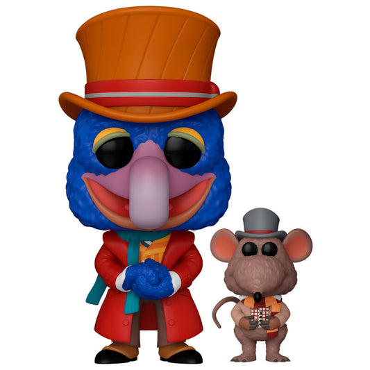 Imagen 1 - Figura Pop Disney The Muppet Christmas Carol Charles Dickens With Rizzo