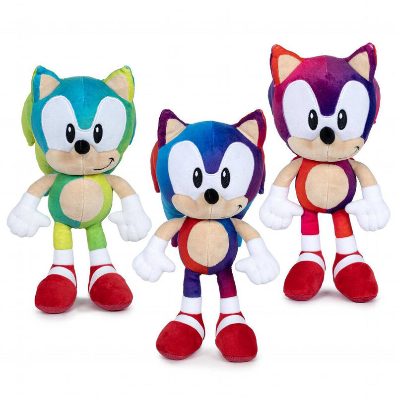 Imagen 4 de Peluche Surtido Sonic Degradado Sonic The Hedgehog 30Cm