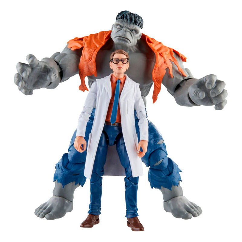 Imagen 7 de Figuras Gray Hulk & Dr. Bruce Banner Beyond Earths Mightiest Los Vengadores Avengers Marvel 15Cm