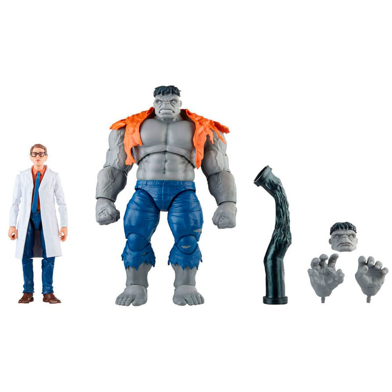Imagen 1 de Figuras Gray Hulk & Dr. Bruce Banner Beyond Earths Mightiest Los Vengadores Avengers Marvel 15Cm