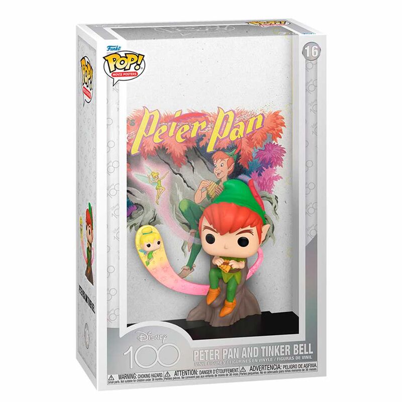 Imagen 2 de Figura Pop Poster Disney Peter Pan - Peter Pan And Tinker Bell