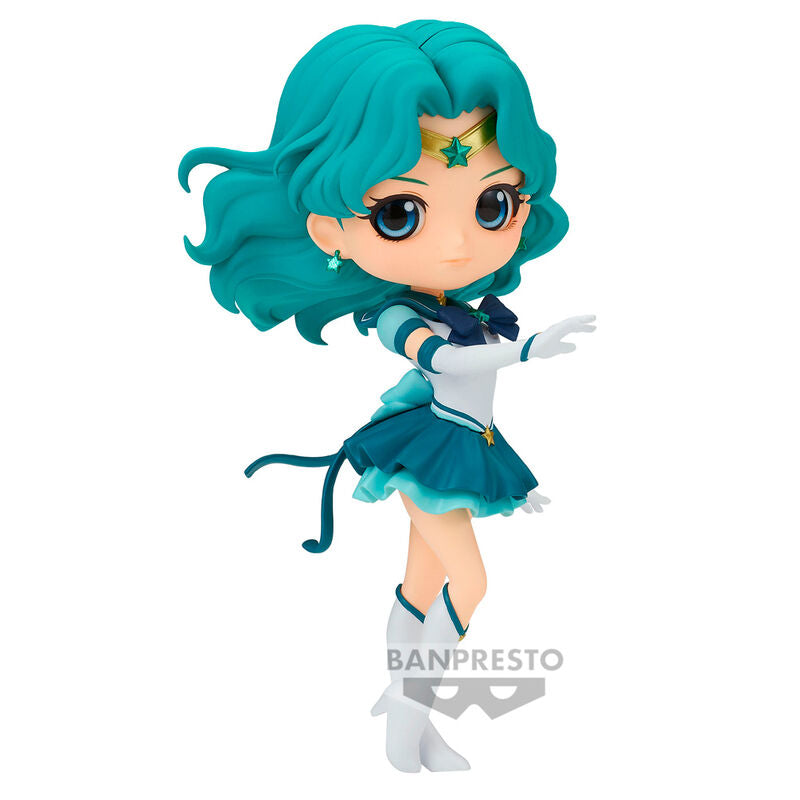 Imagen 4 de Figura Eternal Sailor Neptune Ver.A Pretty Guardian Sailor Moon Cosmos The Movie Q Posket 14Cm