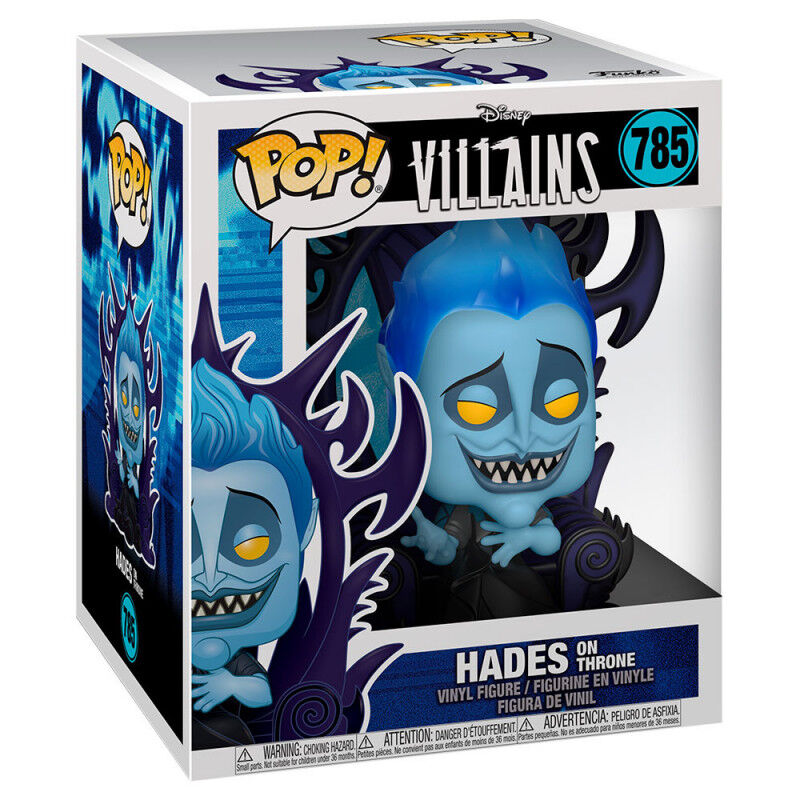 Imagen 2 de Figura Pop Disney Villains Hades On Throne