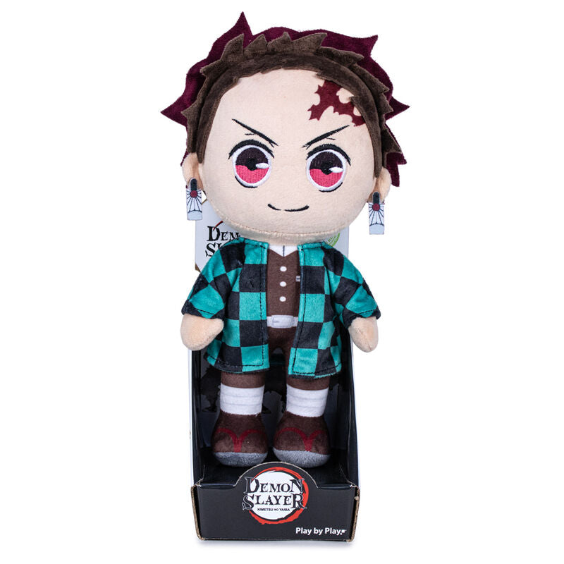 Imagen 2 de Peluche Tanjiro Kamado Demon Slayer Kimetsu No Yaiba 27Cm