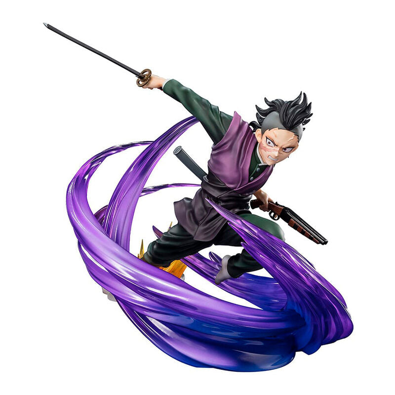 Imagen 1 - Figura Figuarts Zero Genya Shinazugawa Demon Slayer Kimetsu No Yaiba 17Cm