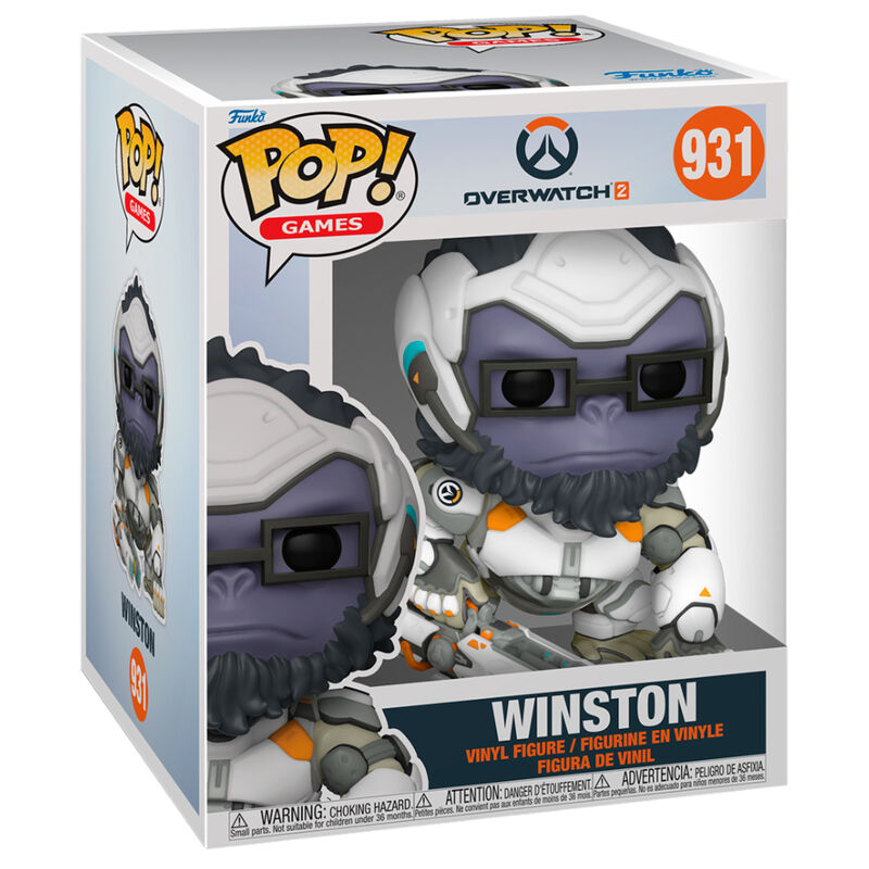 Imagen 1 de Figura Pop Super Overwatch 2 Winston 15Cm