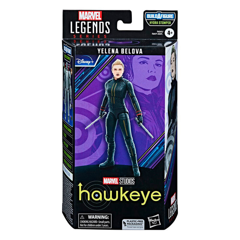 Imagen 2 de Figura Yelena Belova Hawkeye Marvel Legends 15Cm