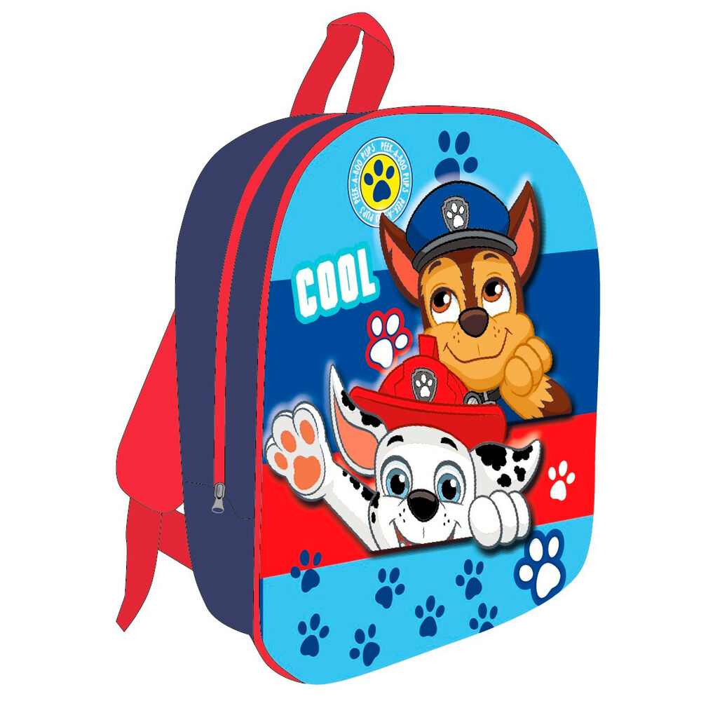 Imagen 1 de Mochila 3D Patrulla Canina Paw Patrol 30Cm