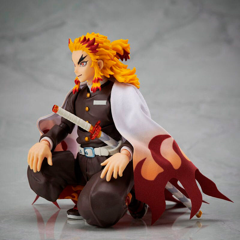 Imagen 4 - Figura Kyojuro Rengoku Demon Slayer Kimetsu No Yaiba 14Cm