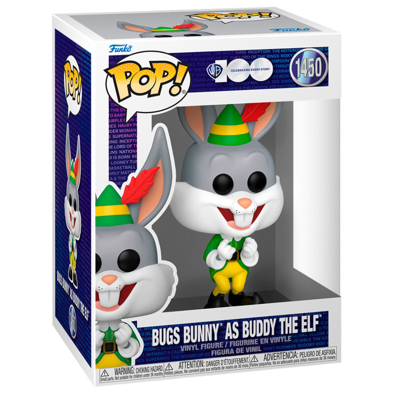 Imagen 1 de Figura Pop Warner Bros 100Th Anniversary Bugs Bunny As Buddy The Elf