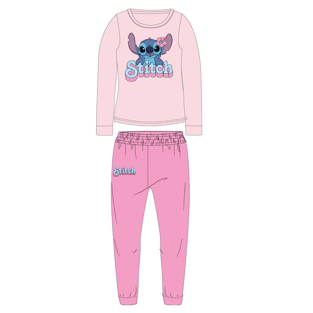 Imagen 1 de Pijama Stitch Disney Terciopelo