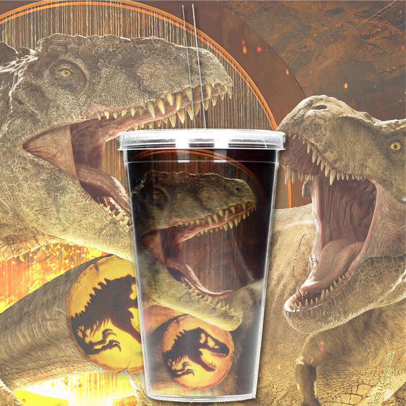 Imagen 1 - Vaso Lenticular 3D Dominion Jurassic Park 50Ml