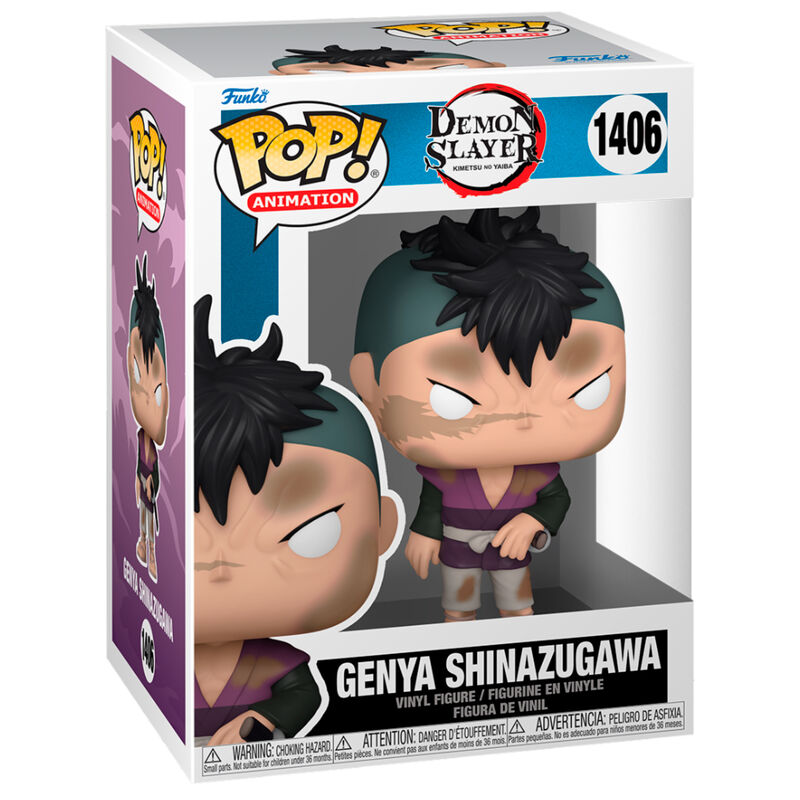 Imagen 1 de Figura Pop Demon Slayer Kimetsu No Yaiba Genya Shinazugama